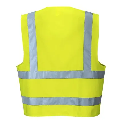 C470 - Vestă HiVis Two Band & Brace / Portwest / Veste de lucru și de semnalizare