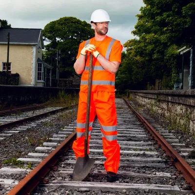 C470 - Vestă HiVis Two Band & Brace / Portwest / Veste de lucru și de semnalizare