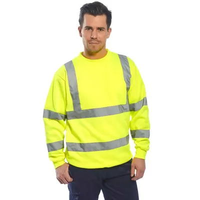 B303 - Bluză HiVis / Portwest / Hanorace, bluze softshell, polar și fleece
