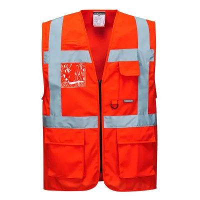 S476 - Vestă Berlin Executive / Portwest / Veste de lucru și de semnalizare