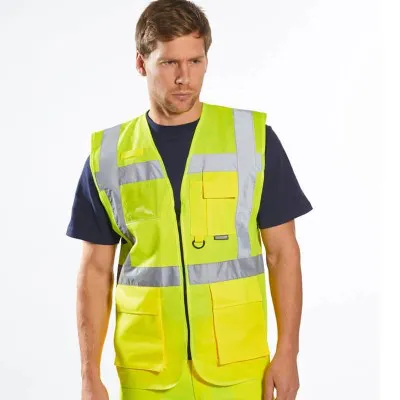 S476 - Vestă Berlin Executive / Portwest / Veste de lucru și de semnalizare