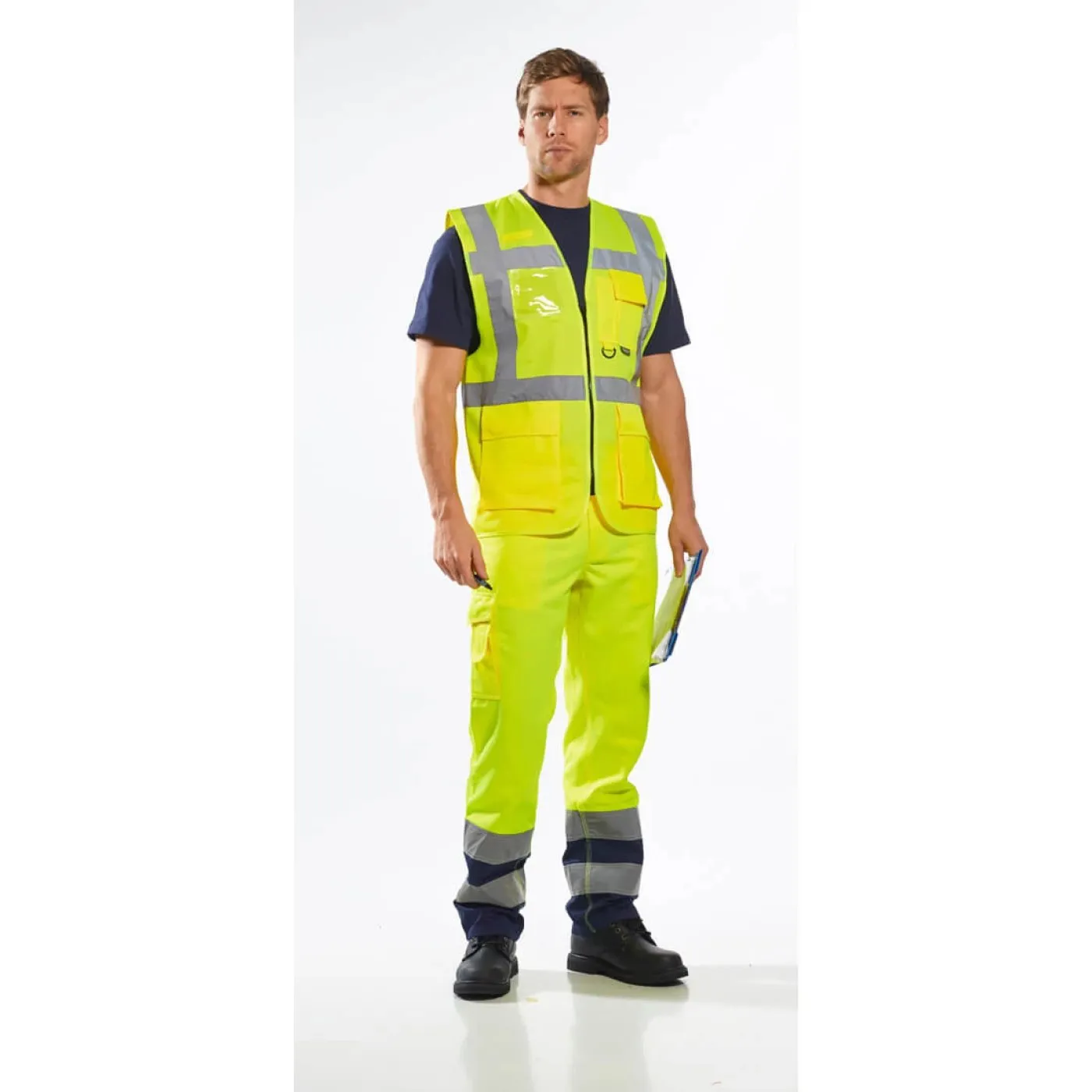 S476 - Vestă Berlin Executive / Portwest / Veste de lucru și de semnalizare