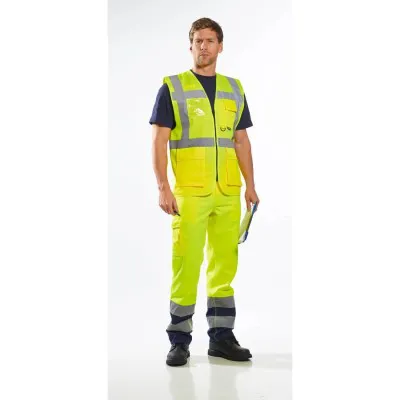 S476 - Vestă Berlin Executive / Portwest / Veste de lucru și de semnalizare