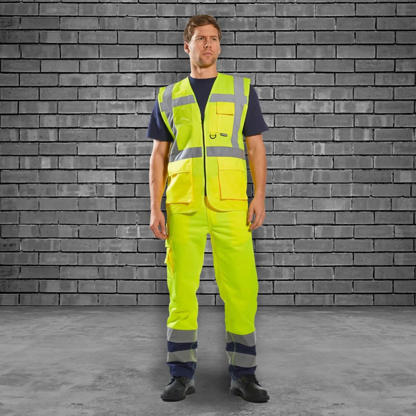S476 - Vestă Berlin Executive / Portwest / Veste de lucru și de semnalizare