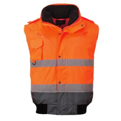 C465 - Jachetă HiVis Contrast Bomber 3-in-1 / Portwest / Jachete și geci