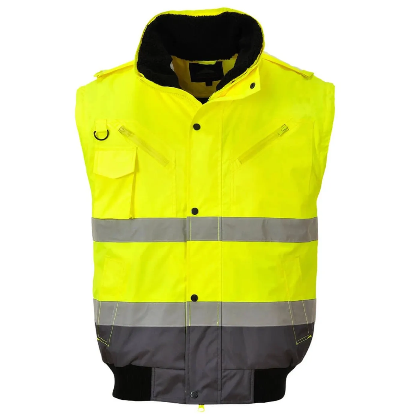 C465 - Jachetă HiVis Contrast Bomber 3-in-1 / Portwest / Jachete și geci