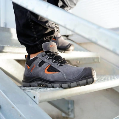 Pantofi de protecție KASTOR 2.0 GREY LOW S1 / Stenso / Încălțăminte de protecție S1