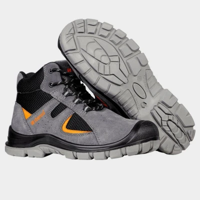 Bocanci de protecție KASTOR 2.0 GREY MID S1 / Stenso / Încălțăminte de protecție S1