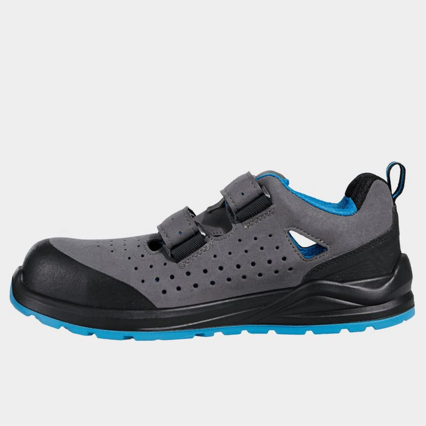 Sandale de protecție JETT S1PS ESD GRI/NEGRU / Stenso / Sandale de protecție, saboți de lucru, galoși din PVC