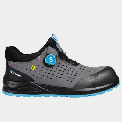 Pantofi de protecție JETT S1PS ESD GRI/ALBASTRU / Stenso / Încălțăminte de protecție S1PS