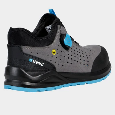 Pantofi de protecție JETT S1PS ESD GRI/ALBASTRU / Stenso / Încălțăminte de protecție S1PS