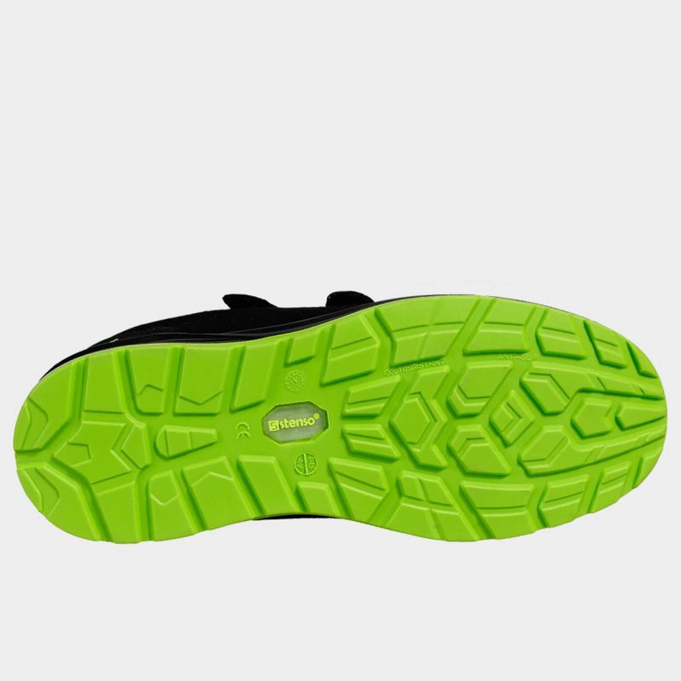 Sandale de lucru JETT S1PS ESD NEGRU/VERDE / Stenso / Încălțăminte de protecție S1PS