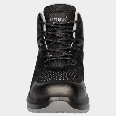 Ghete sport de protecție RACE PRO ANKLE BLACK S3S ESD / Stenso / Încălțăminte de protecție S3S