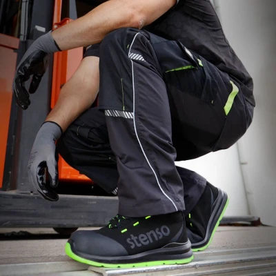 Ghete de lucru JETT GREEN ANKLE MF S3 / Stenso / Încălțăminte de protecție S3