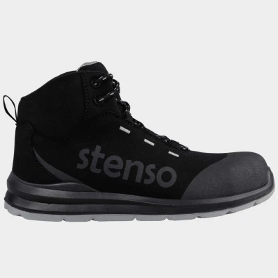 Ghete de protecție JETT BLACK ANKLE MF S3 / Stenso / Încălțăminte de protecție S3