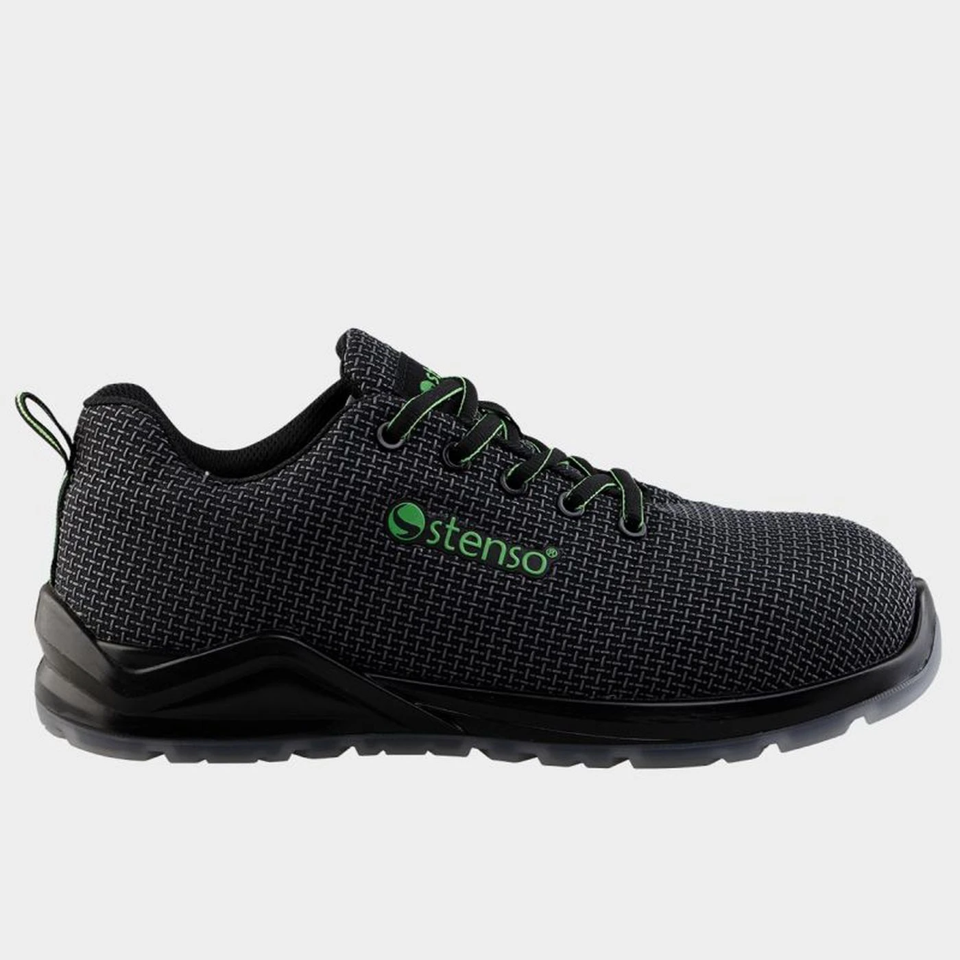 Pantofi de protecție ACE NEGRU S3 MF SR / Stenso / Încălțăminte sport de protecție, casual și timp liber