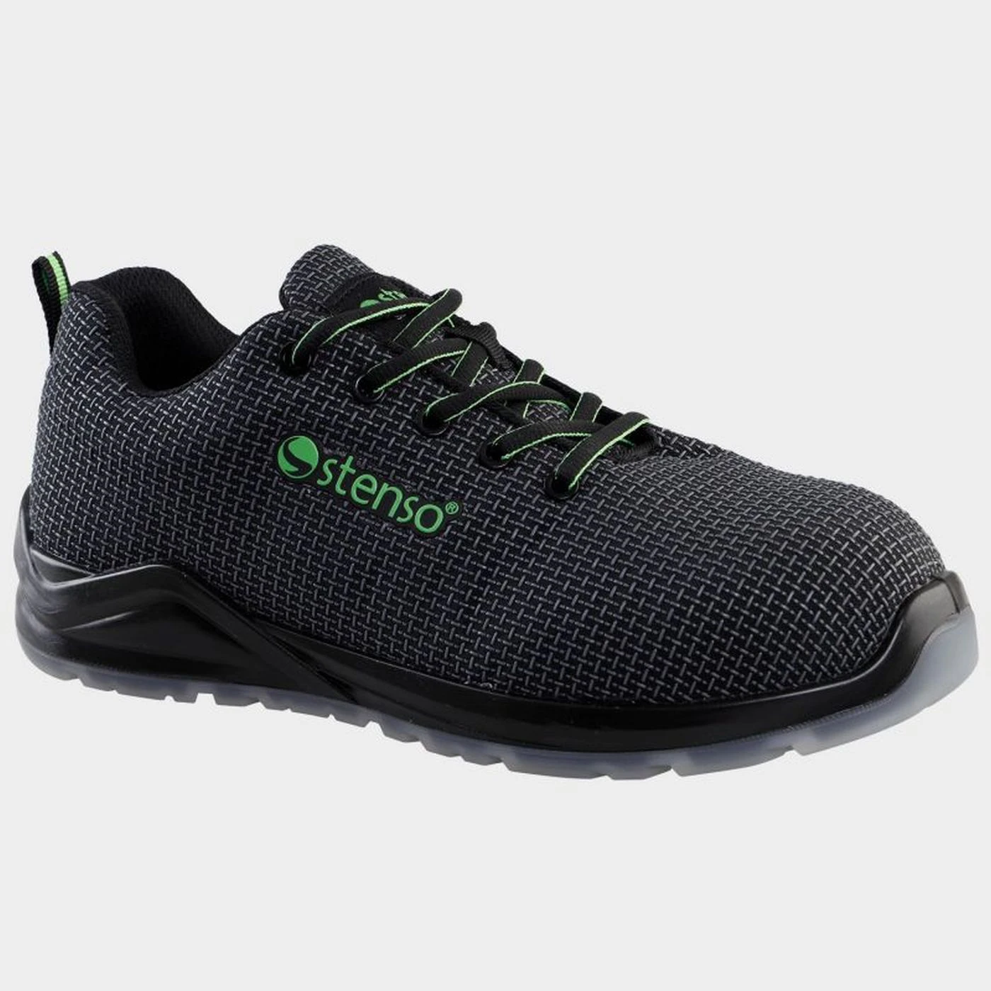 Pantofi de protecție ACE NEGRU S3 MF SR / Stenso / Încălțăminte sport de protecție, casual și timp liber