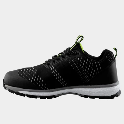 Pantofi de lucru respirabili REVOLT CROSS BLACK O1 MF ESD SR / Stenso / Încălțăminte sport de protecție, casual și timp liber