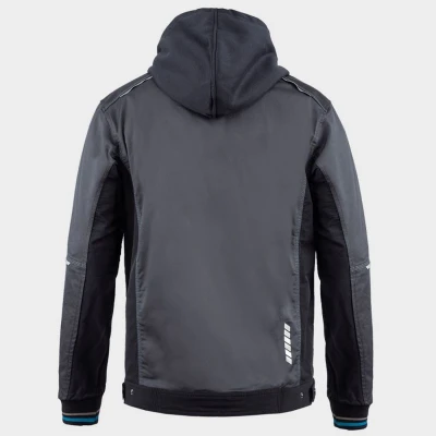 Jachetă de lucru REVOLT 4STRETCH GRI/NEGRU/PETROL / Stenso / Jachete și geci