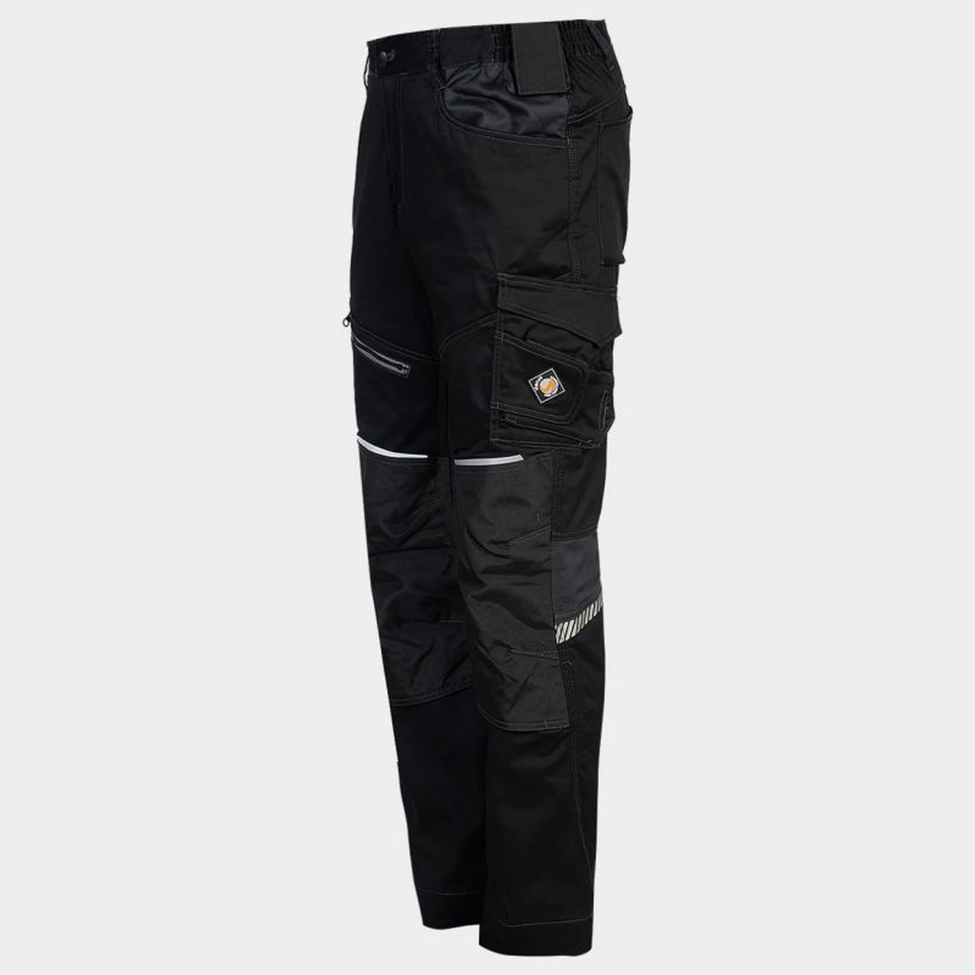 Pantaloni de lucru REVOLT 4STRETCH NEGRU/GRI ÎNCHIS/GRI / Stenso / Pantaloni, salopete, colanți