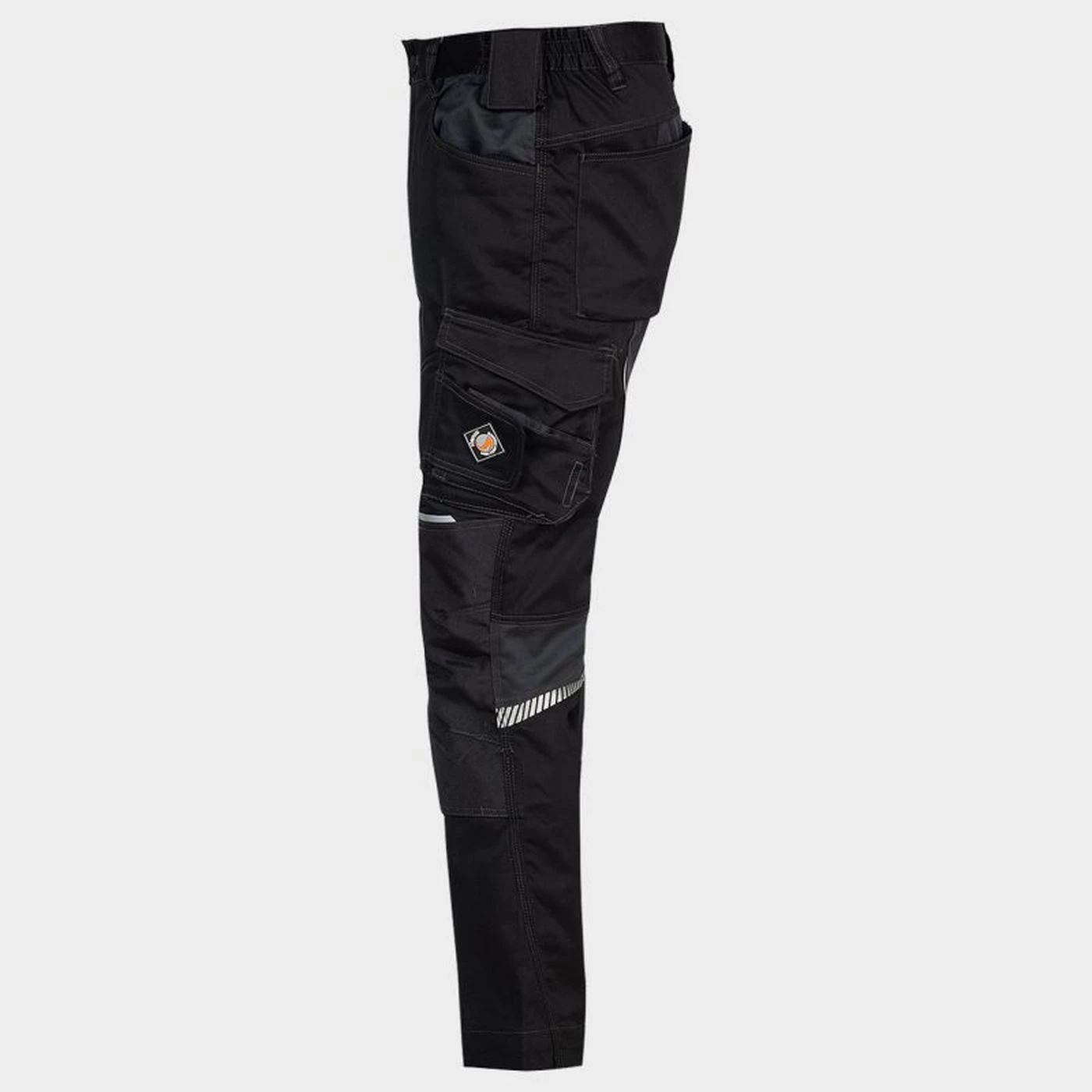 Pantaloni de lucru REVOLT 4STRETCH NEGRU/GRI ÎNCHIS/GRI / Stenso / Pantaloni, salopete, colanți
