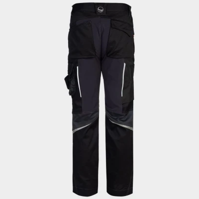Pantaloni de lucru REVOLT 4STRETCH NEGRU/GRI ÎNCHIS/GRI / Stenso / Pantaloni, salopete, colanți