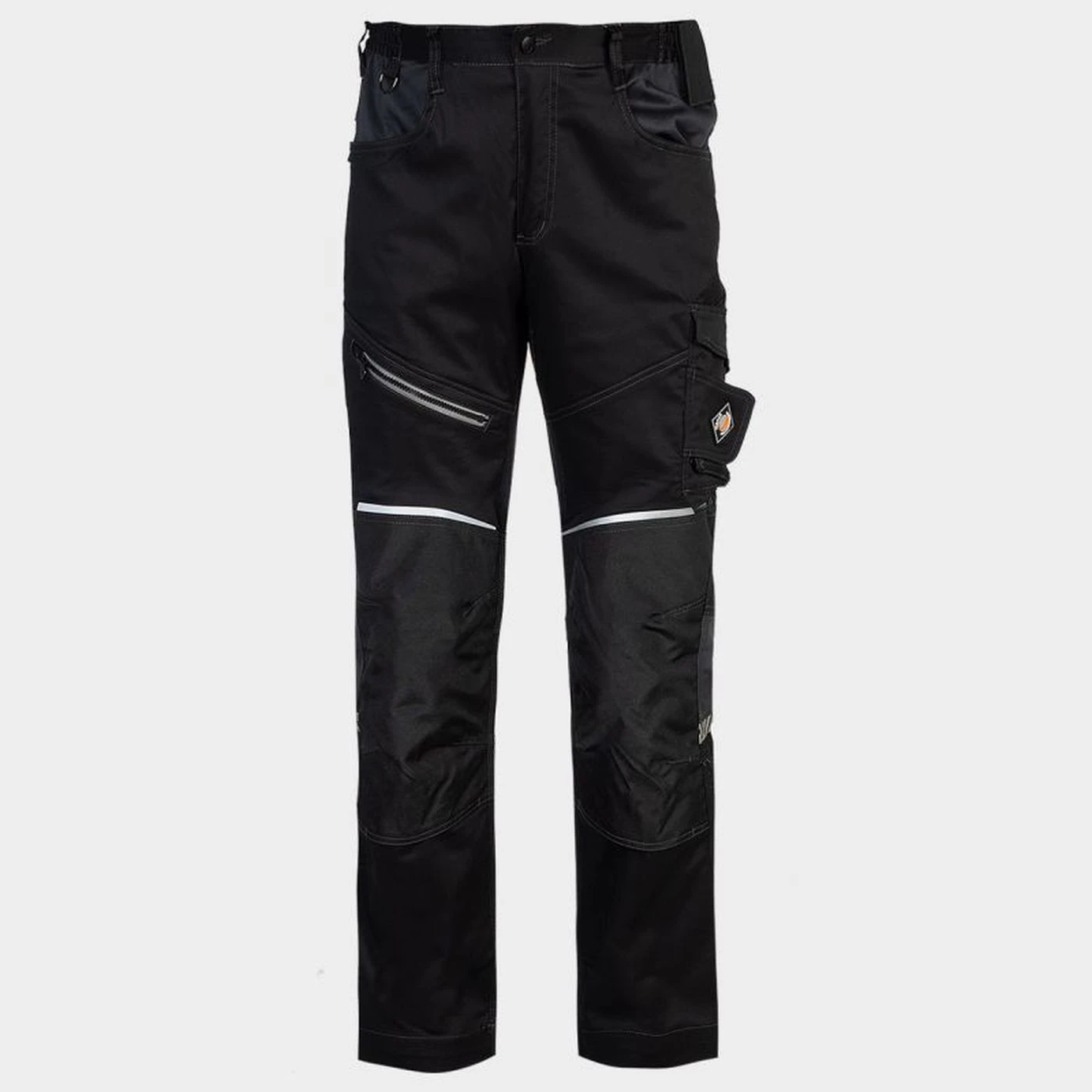 Pantaloni de lucru REVOLT 4STRETCH NEGRU/GRI ÎNCHIS/GRI / Stenso / Pantaloni, salopete, colanți