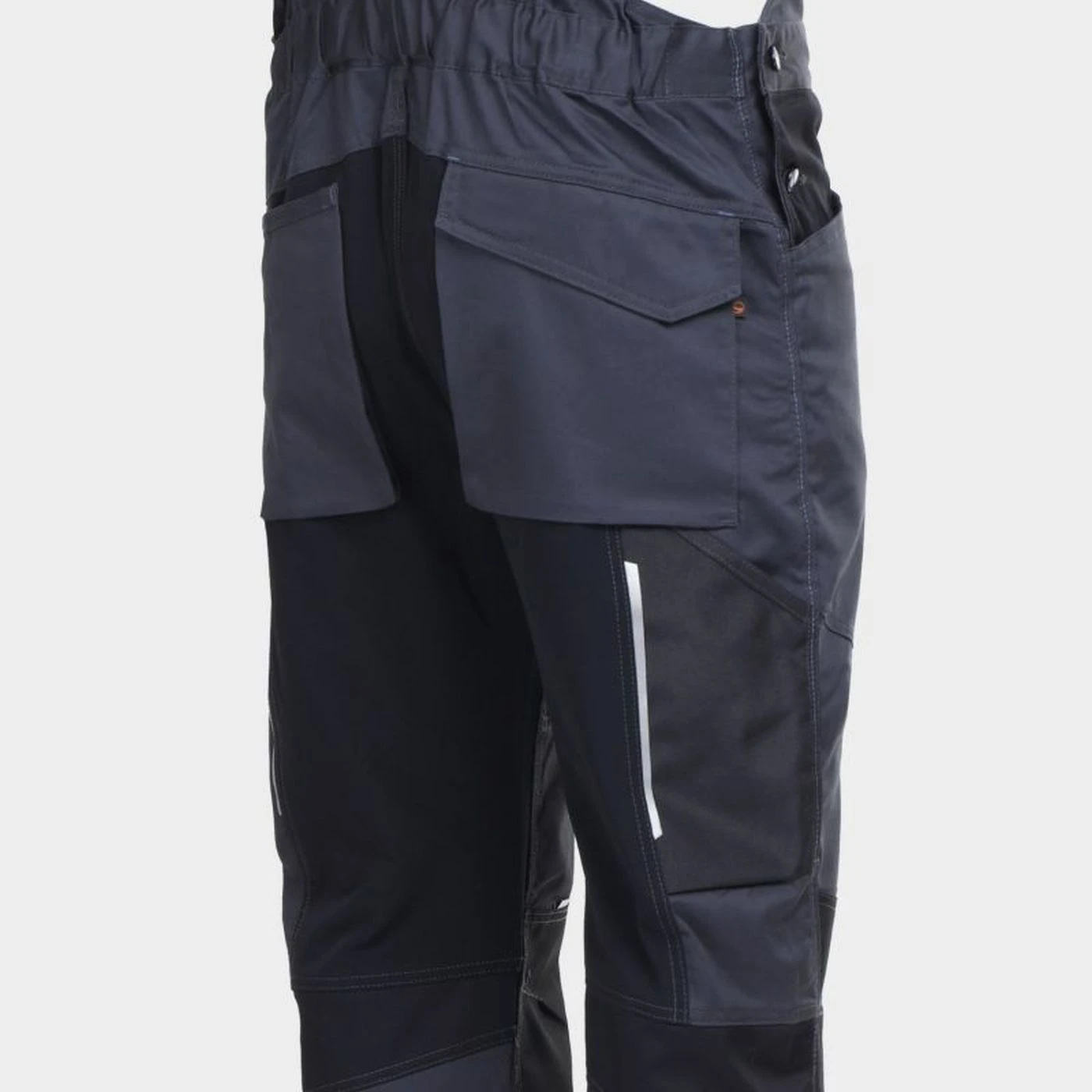 Salopetă de lucru REVOLT 4STRETCH GRI/NEGRU/PETROL / Stenso / Pantaloni, salopete, colanți