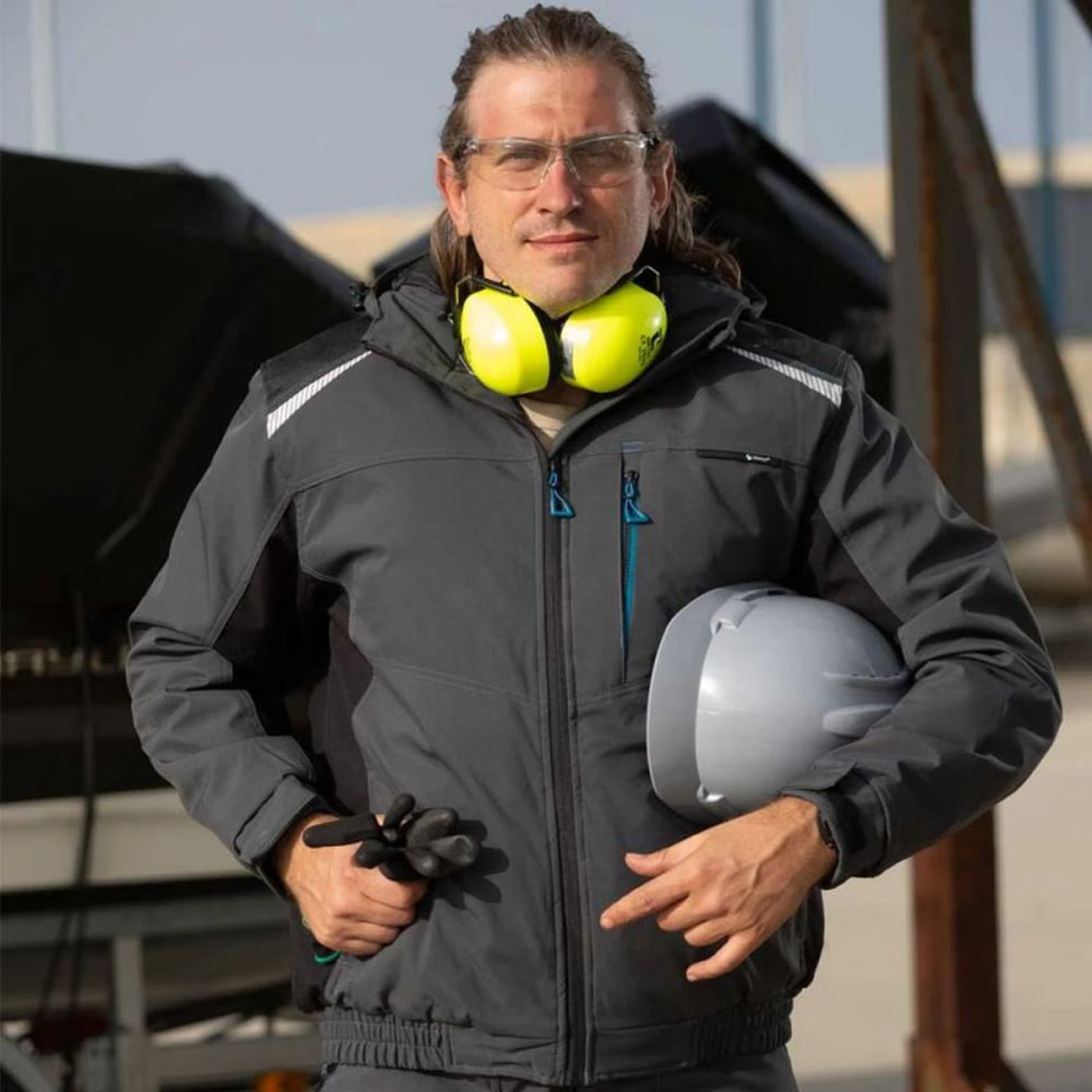 Geacă de lucru REVOLT SOFTSHELL WINTER / Stenso / Jachete și geci