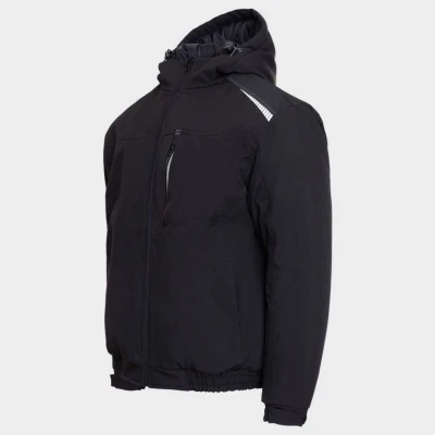 Geacă de lucru REVOLT SOFTSHELL WINTER NEGRU / Stenso / Jachete și geci