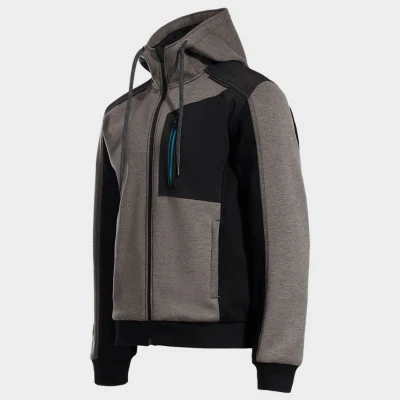 Hanorac REVOLT GRI MELANJ / Stenso / Hanorace, bluze softshell, polar și fleece