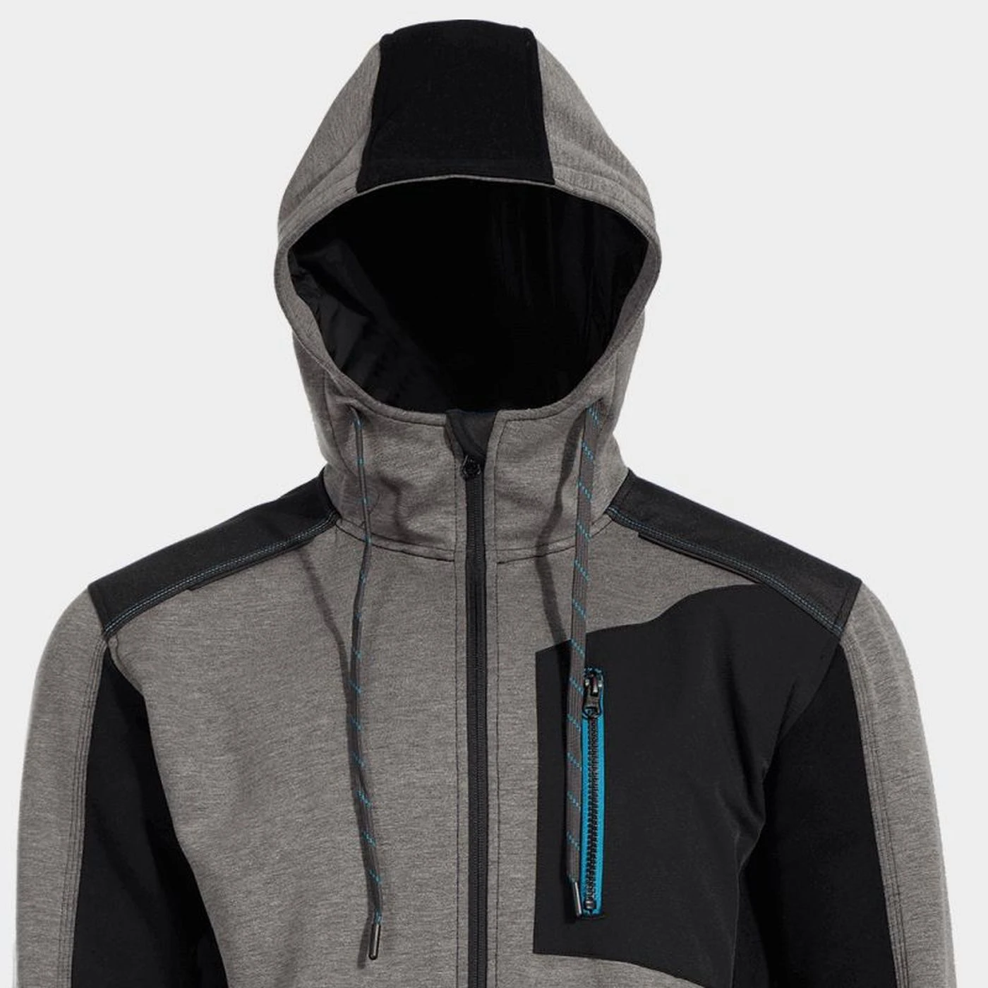 Hanorac REVOLT GRI MELANJ / Stenso / Hanorace, bluze softshell, polar și fleece