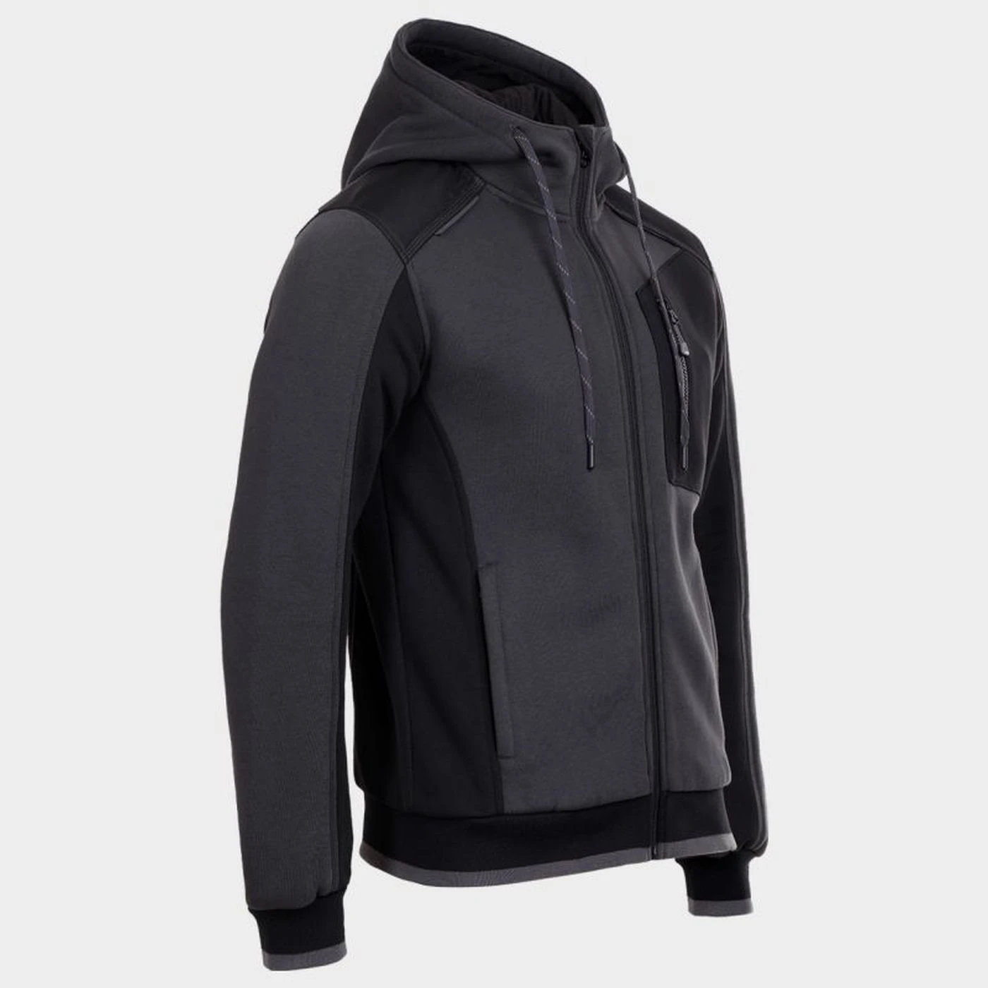 Hanorac REVOLT GRI/NEGRU / Stenso / Hanorace, bluze softshell, polar și fleece