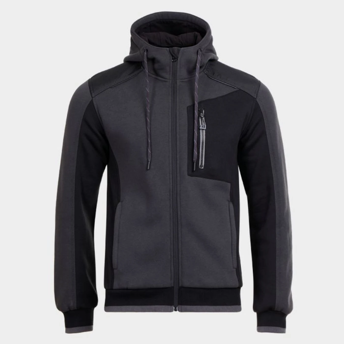 Hanorac REVOLT GRI/NEGRU / Stenso / Hanorace, bluze softshell, polar și fleece