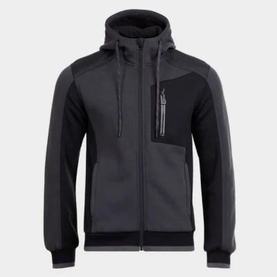 Hanorac REVOLT GRI/NEGRU / Stenso / Hanorace, bluze softshell, polar și fleece