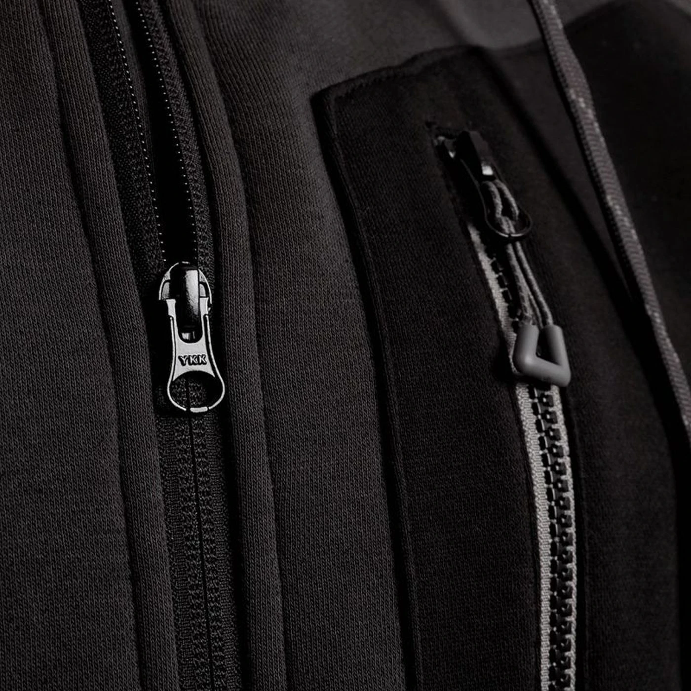 Hanorac REVOLT GRI/NEGRU / Stenso / Hanorace, bluze softshell, polar și fleece