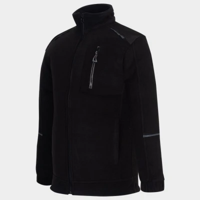 Hanorac REVOLT FLEECE NEGRU / Stenso / Hanorace, bluze softshell, polar și fleece