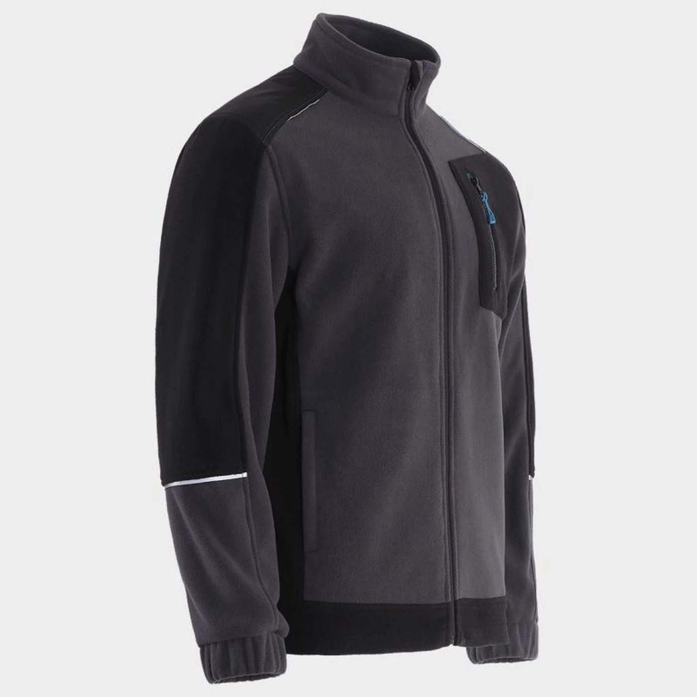 Hanorac REVOLT FLEECE GRI/NEGRU/PETROL / Stenso / Hanorace, bluze softshell, polar și fleece
