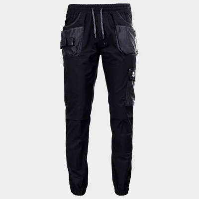 Pantaloni de lucru REVOLT SPORT NEGRU / Stenso / Pantaloni, salopete, colanți