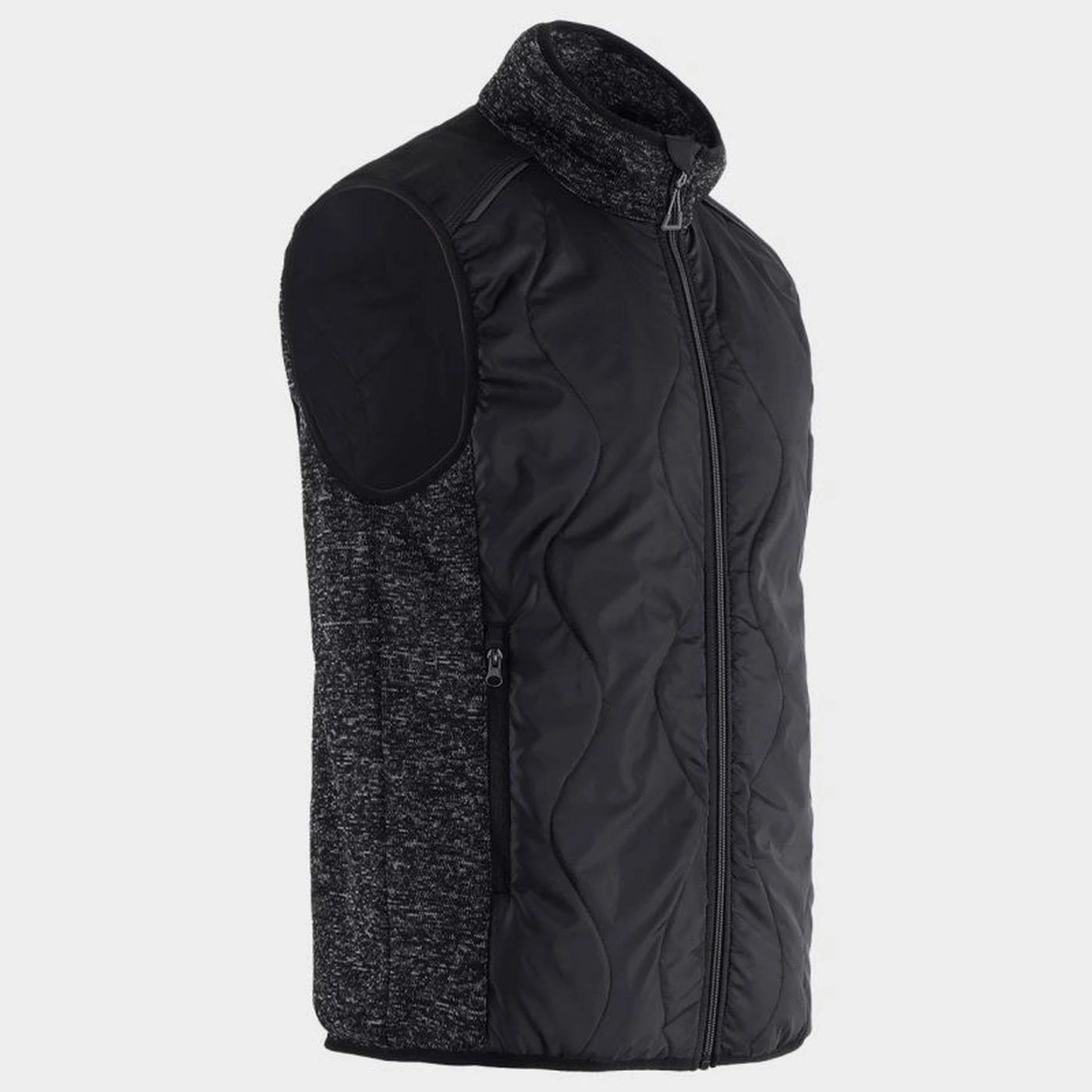 Vestă pentru bărbați REVOLT NEGRU / Stenso / Veste vătuite, de iarnă