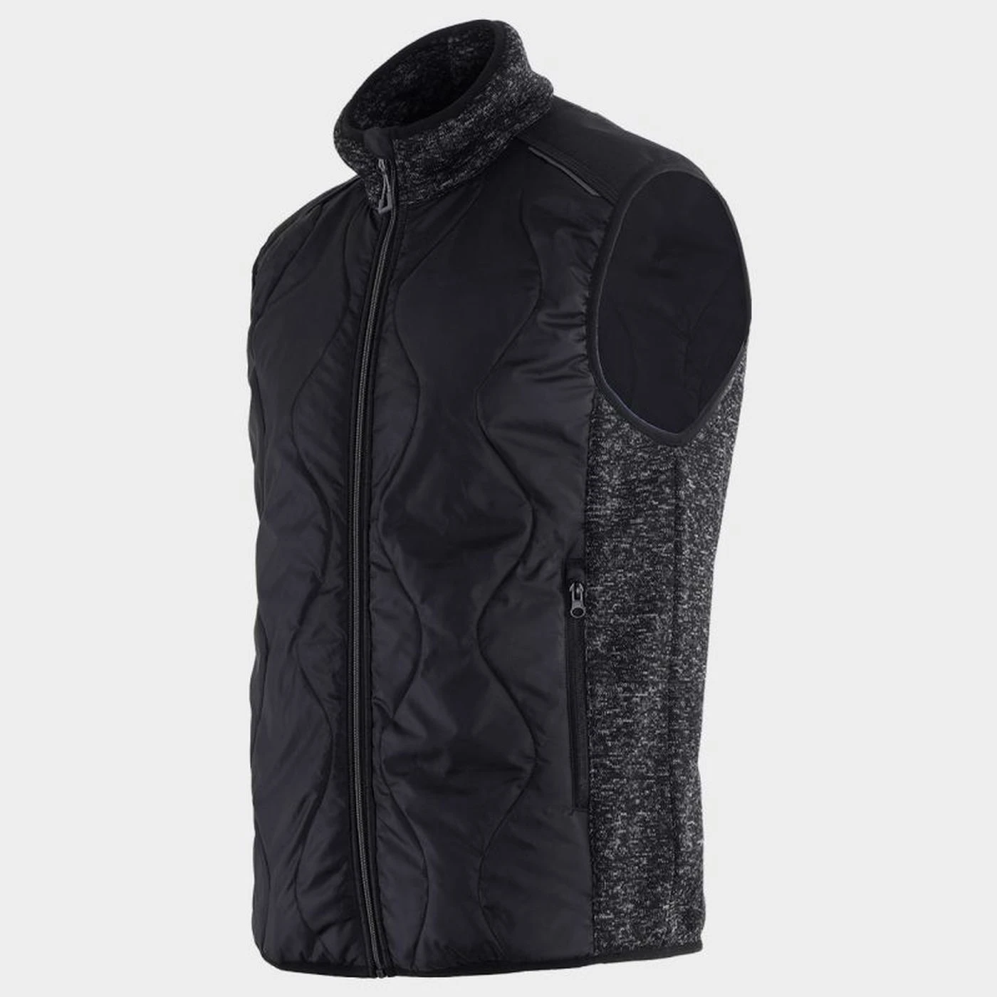 Vestă pentru bărbați REVOLT NEGRU / Stenso / Veste vătuite, de iarnă