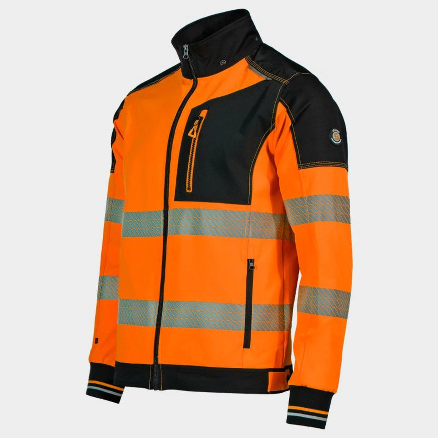Jachetă de lucru REVOLT HV 4STRETCH ORANGE / Stenso / Jachete și geci