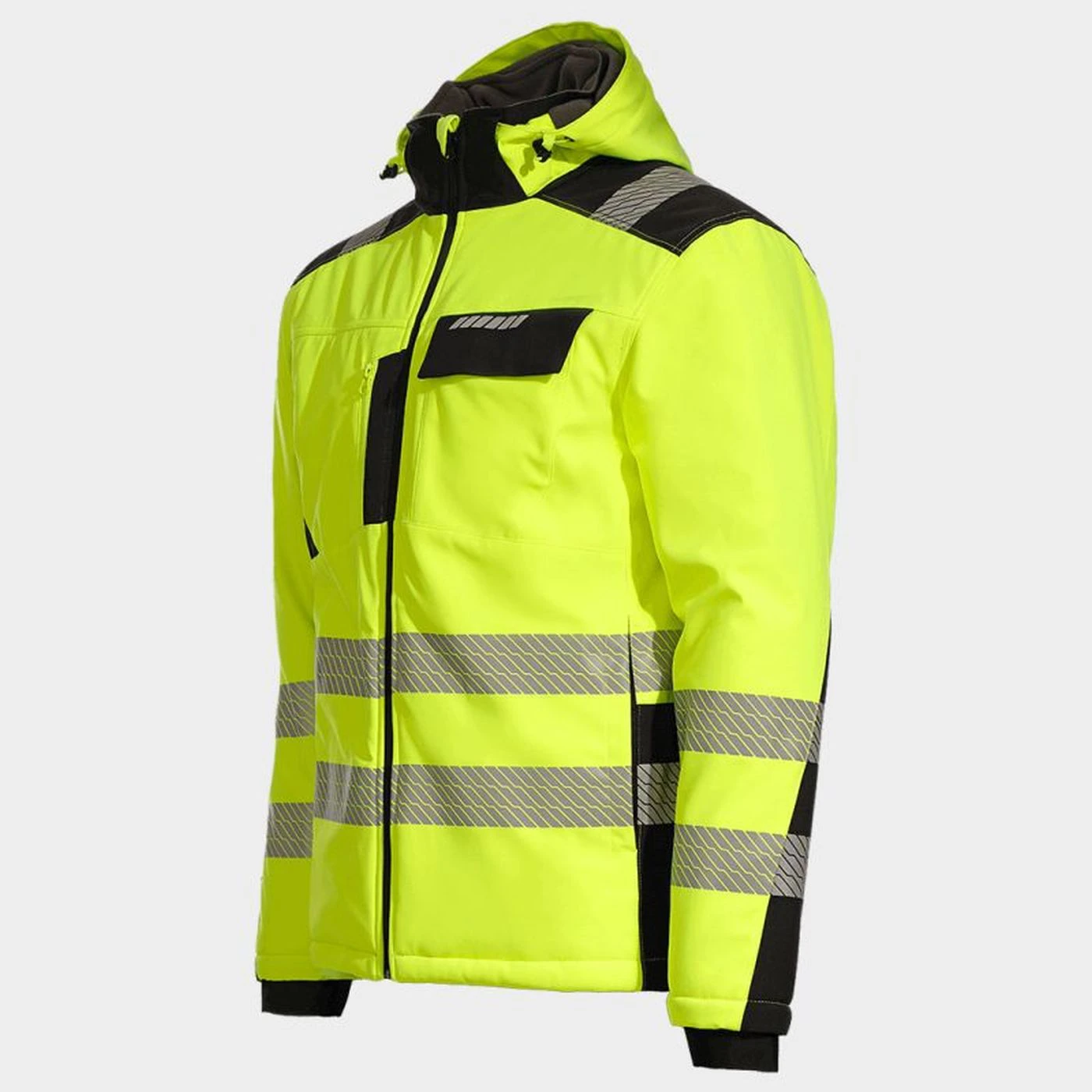 Jachetă softshell REVOLT HV WINTER YELLOW / Stenso / Jachete și geci