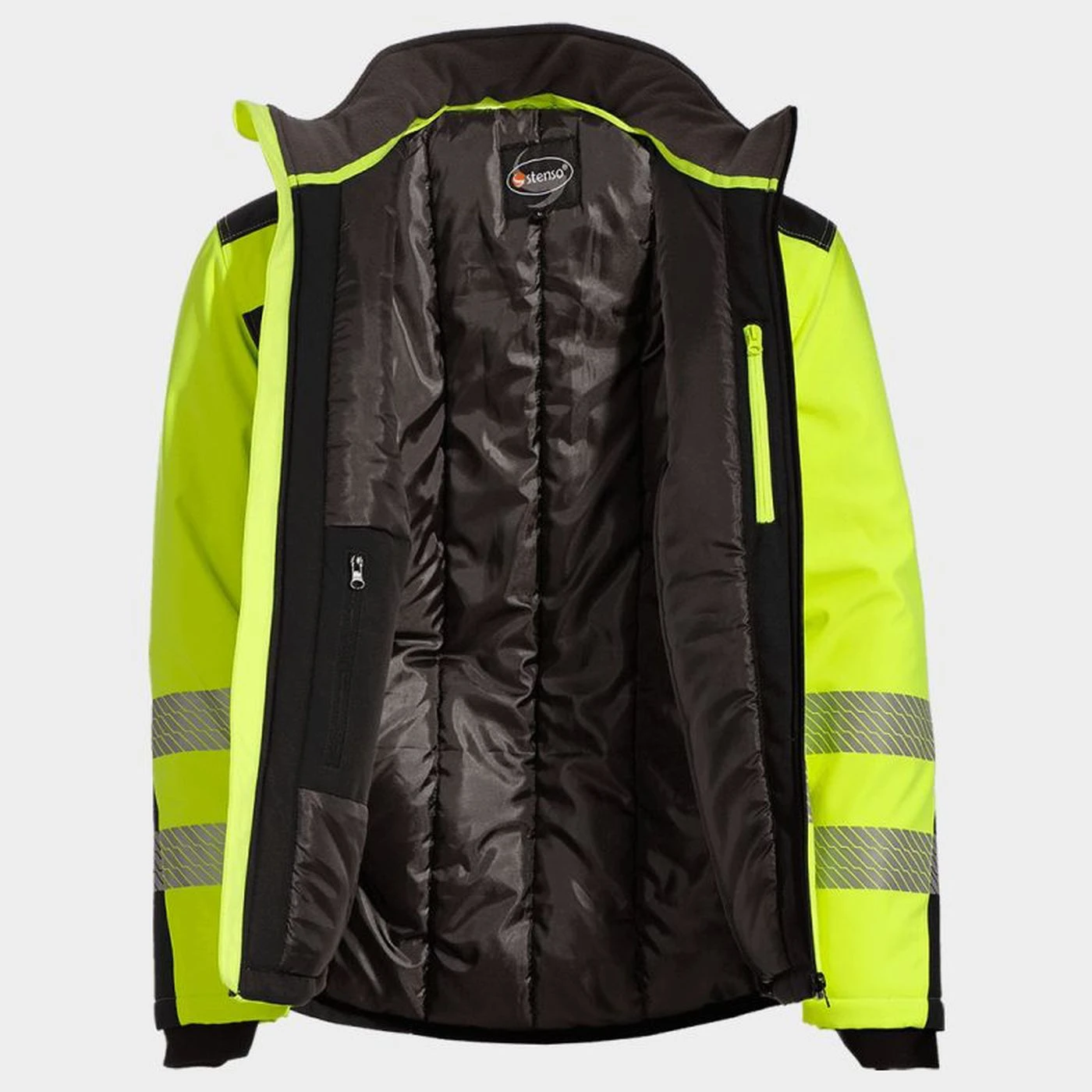 Jachetă softshell REVOLT HV WINTER YELLOW / Stenso / Jachete și geci