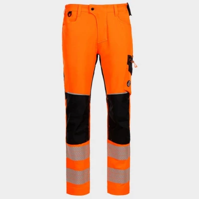 Pantaloni de lucru REVOLT HV 4STRETCH ORANGE / Stenso / Pantaloni, salopete, colanți