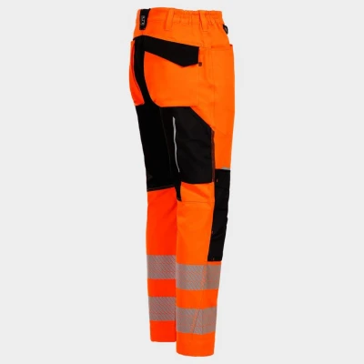 Pantaloni de lucru REVOLT HV 4STRETCH ORANGE / Stenso / Pantaloni, salopete, colanți
