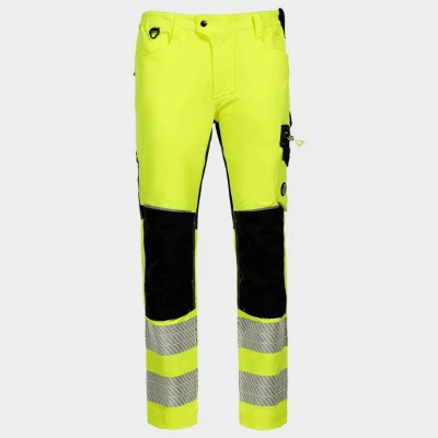 Pantaloni de lucru REVOLT HV 4STRETCH YELLOW / Stenso / Pantaloni, salopete, colanți
