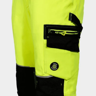 Pantaloni de lucru REVOLT HV 4STRETCH YELLOW / Stenso / Pantaloni, salopete, colanți