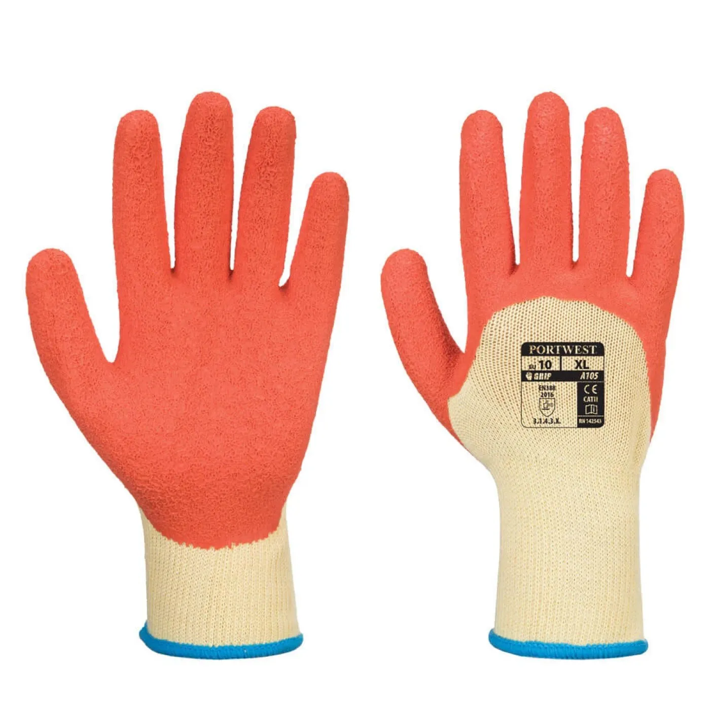 A105 - Mănuși Grip Xtra / Portwest / Mănuși de protecție din material textil impregnate