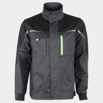 Jachetă de lucru PRISMA SPANDEX GRI/NEGRU / Stenso / Jachete și geci